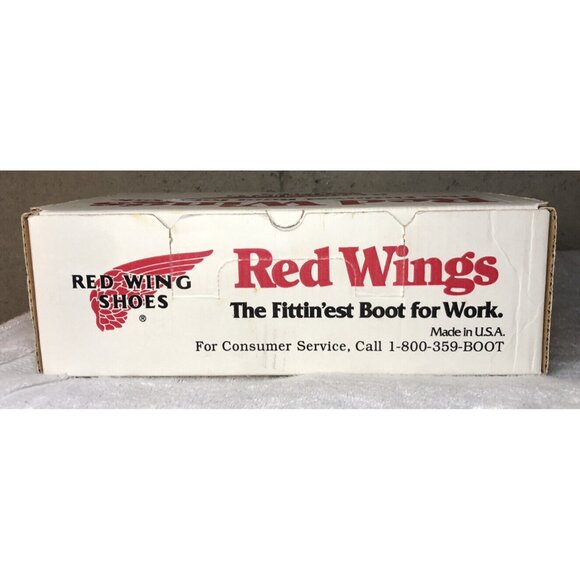 Red Wing 2247 Comfort Force Brown Steel Toe Boots Size 9 3E - With Original Box - Picture 10 of 12